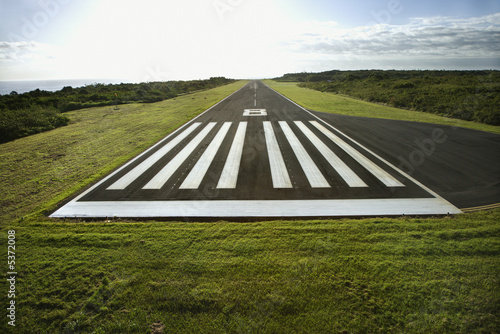 Airplane Landing Strip Stock Photo And Royalty Free Images On