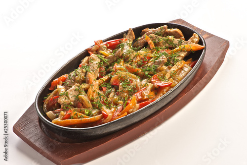 Мясная сковородка рецепт