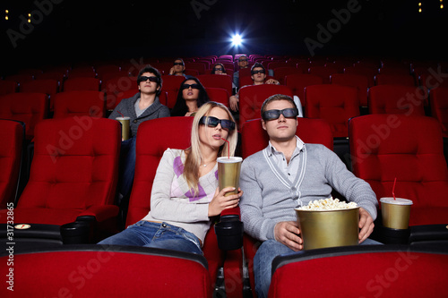 Go To The Cinema To Watch A Movie