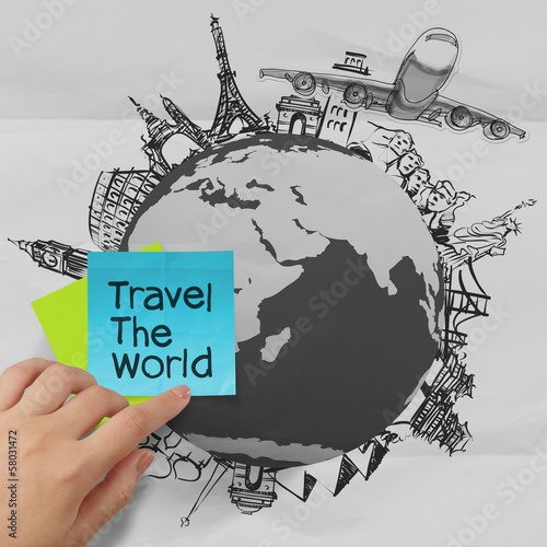 Paper Airplane Game Around The World