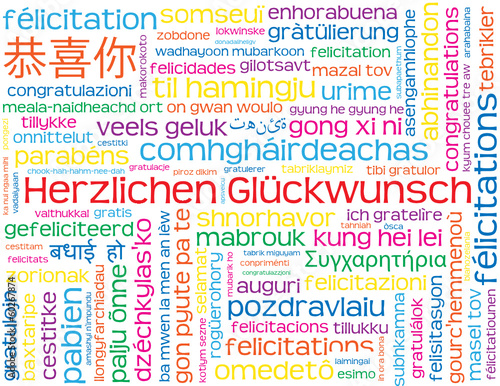 Zum Geburtstag Gratulieren Auf Verschiedenen Sprachen