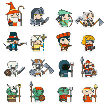 Best Rpg Character Images Stock Photos Vectors Adobe Stock