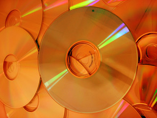 CD Rom orangés - 4207