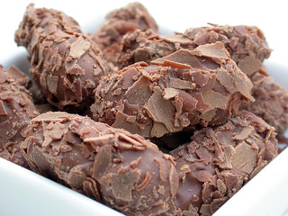 truffes au chocolat