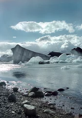 Vitrage gordijnen Gletsjers joekulsarlon in ijsland 2