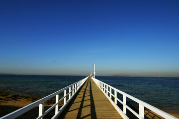 Naklejka premium victoria jetty