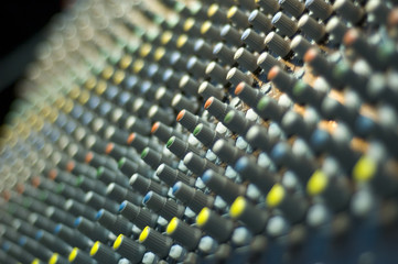 Fototapeta premium mixing console 1