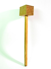 wooden meat hammer