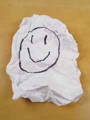 paper wad of smilie (single)