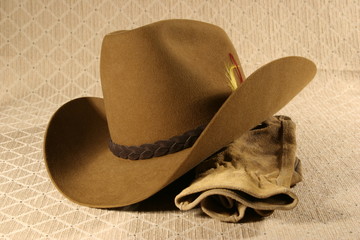 cowboy hat & gloves 2