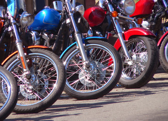 motorcycles