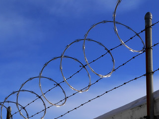 barbed wire