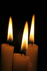 three candles