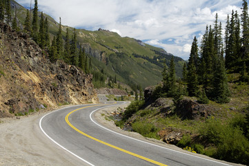 scenic mountain highway