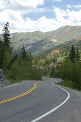 scenic mountain highway