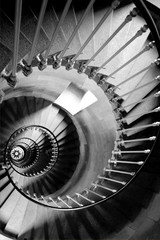 Obraz premium okrągłe schody