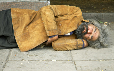 homeless person