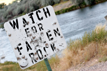 watch for fallen rock