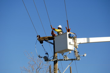 electric utility lineman