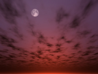 Fototapeta premium moonlight background