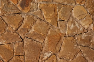 patchwork from stones