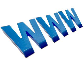 letters isolated on background