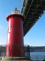 little red lighthouse, george washington bridge