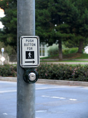 push button to cross
