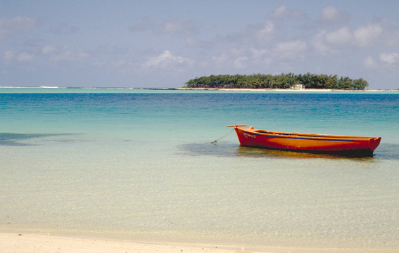 ilot sur le lagon