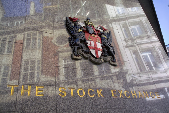 an exterior of the london stock exchange