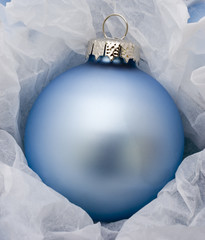 baby blue christmas decoration