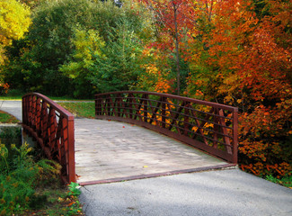 fall bridge