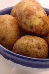 potatoes in bowl