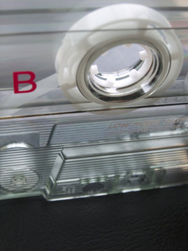 b side of cassette tape