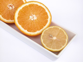 oranges and lemon