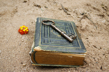 book and key