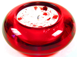 red candle (full view)