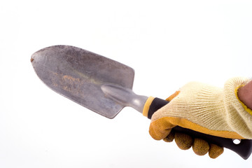 shovel hand © Peter Galbraith
