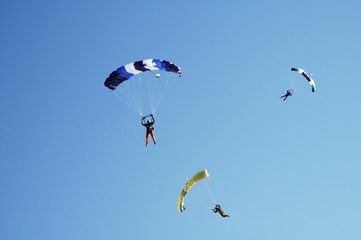 skydiving