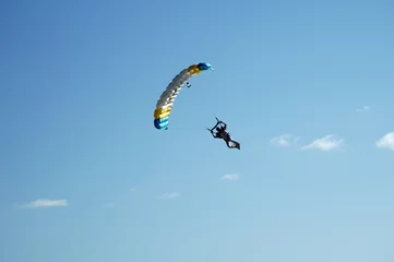 Tuinposter skydiving © Jim
