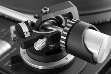 turntable arm balance