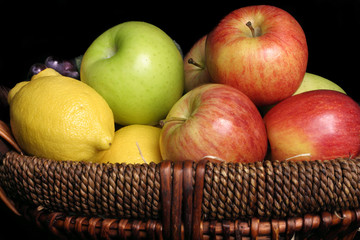 fresh fruits - close