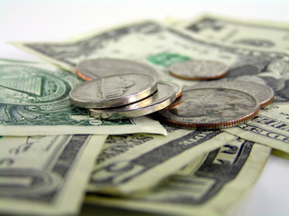 pile of money