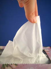 pulling tissue