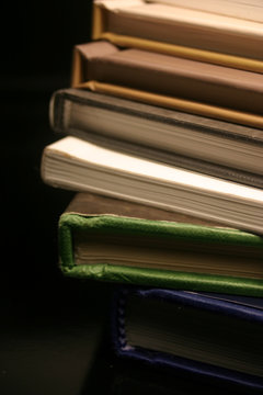 superposition de livres