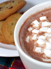 cocoa and cookies