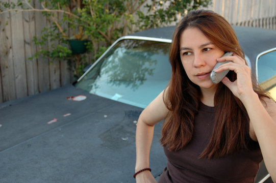 woman talking