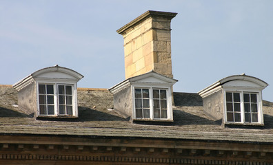 three roof windows