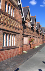 Obraz premium old chester cottages