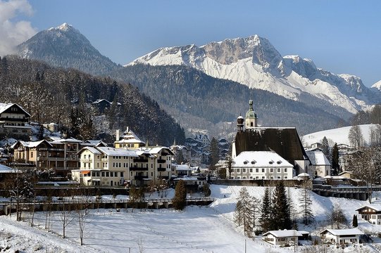 berchtesgaden mit untersberg